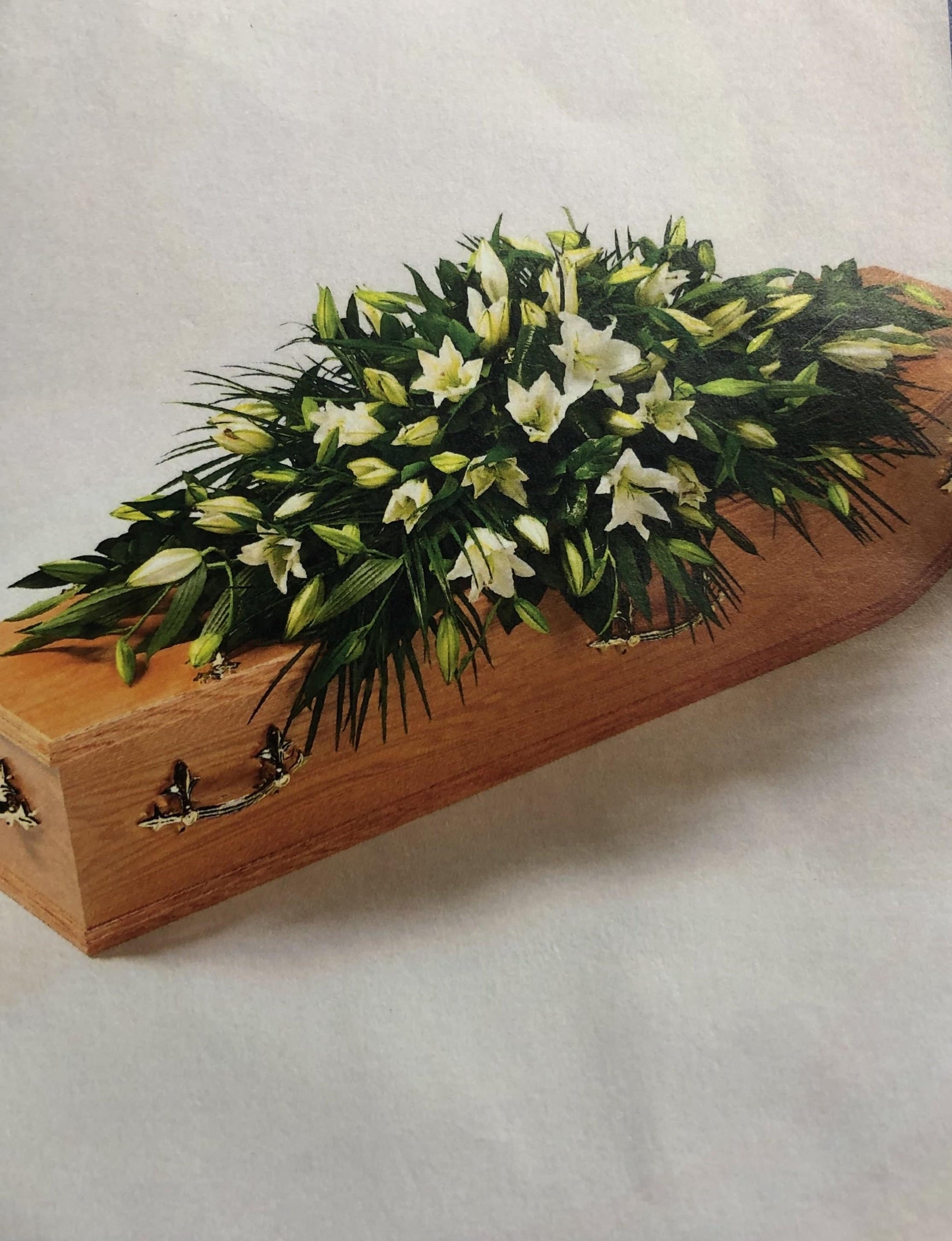 Lily Casket Spray